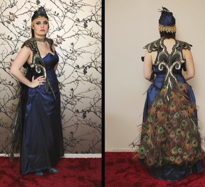 Peacock Dress