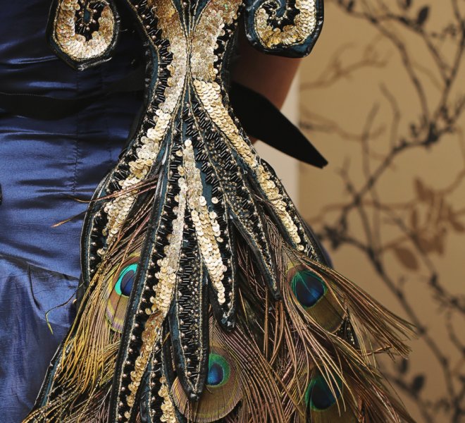 Peacock Dress