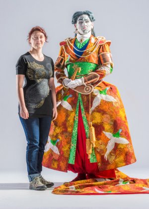 Costumier Anna Stuart, presents Artaxerxes.